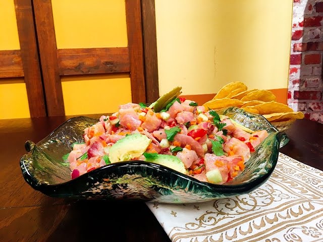 Prepara ceviche de pescado-1