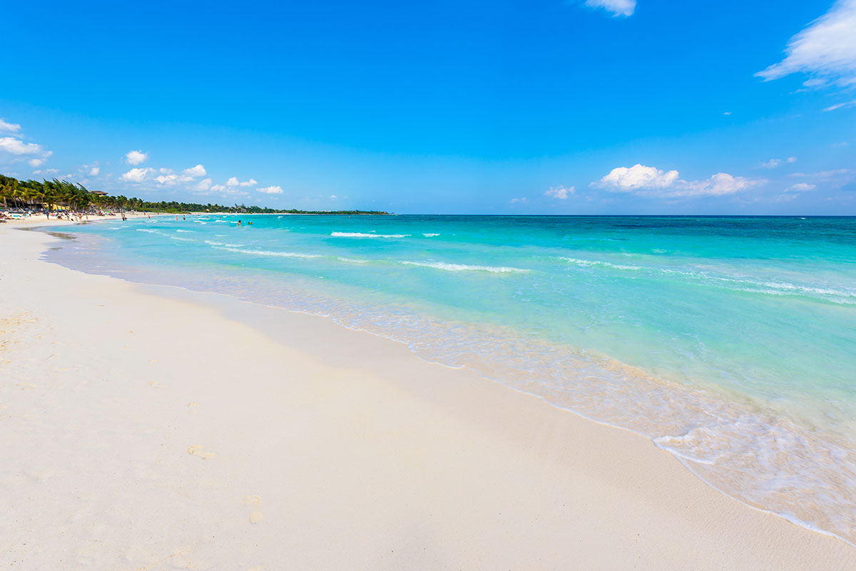 Playa Xpu Ha en Quintana Roo