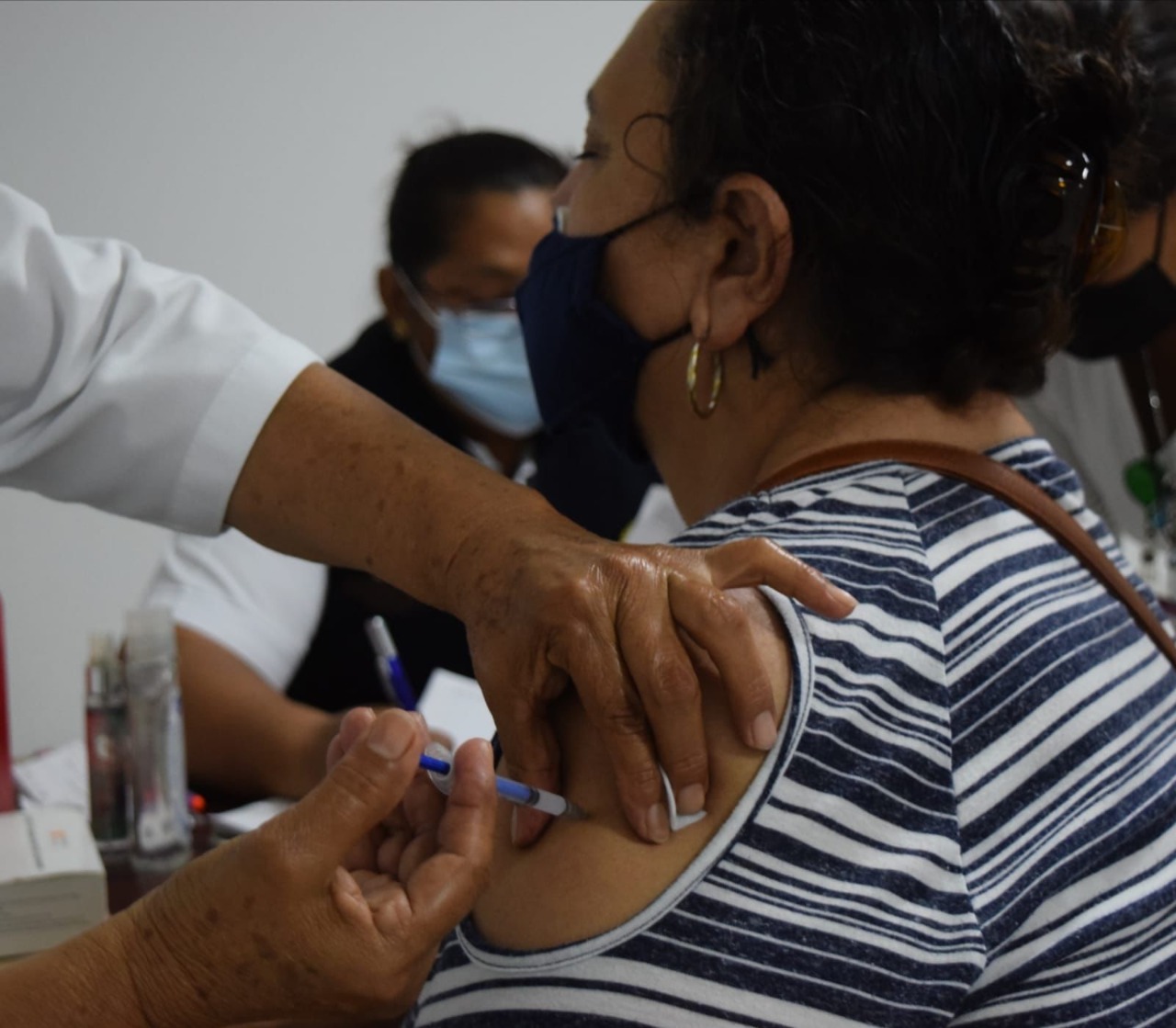 Vacunación en Cancún