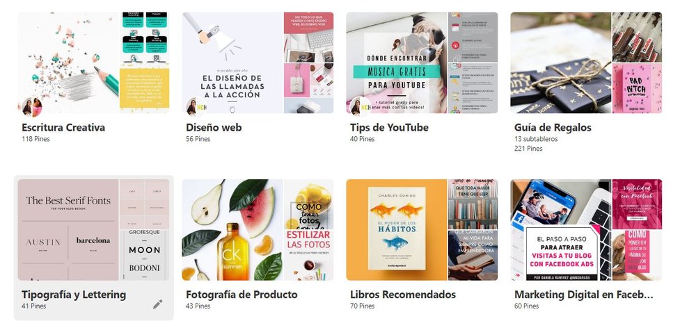 Pinterest: ideas y creatividad