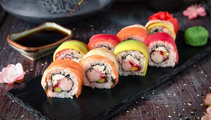 sushi estilo mexicano