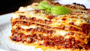 lasagna original.