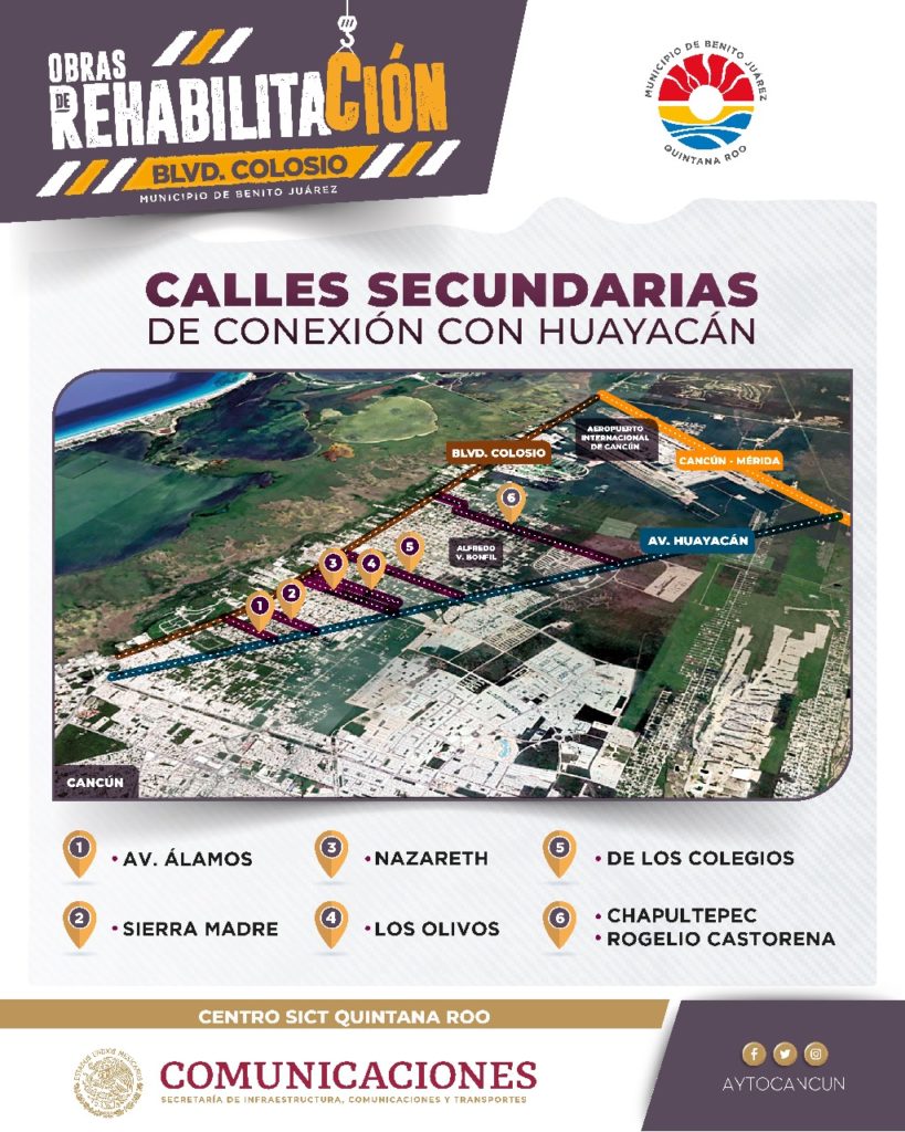 calles secundarias