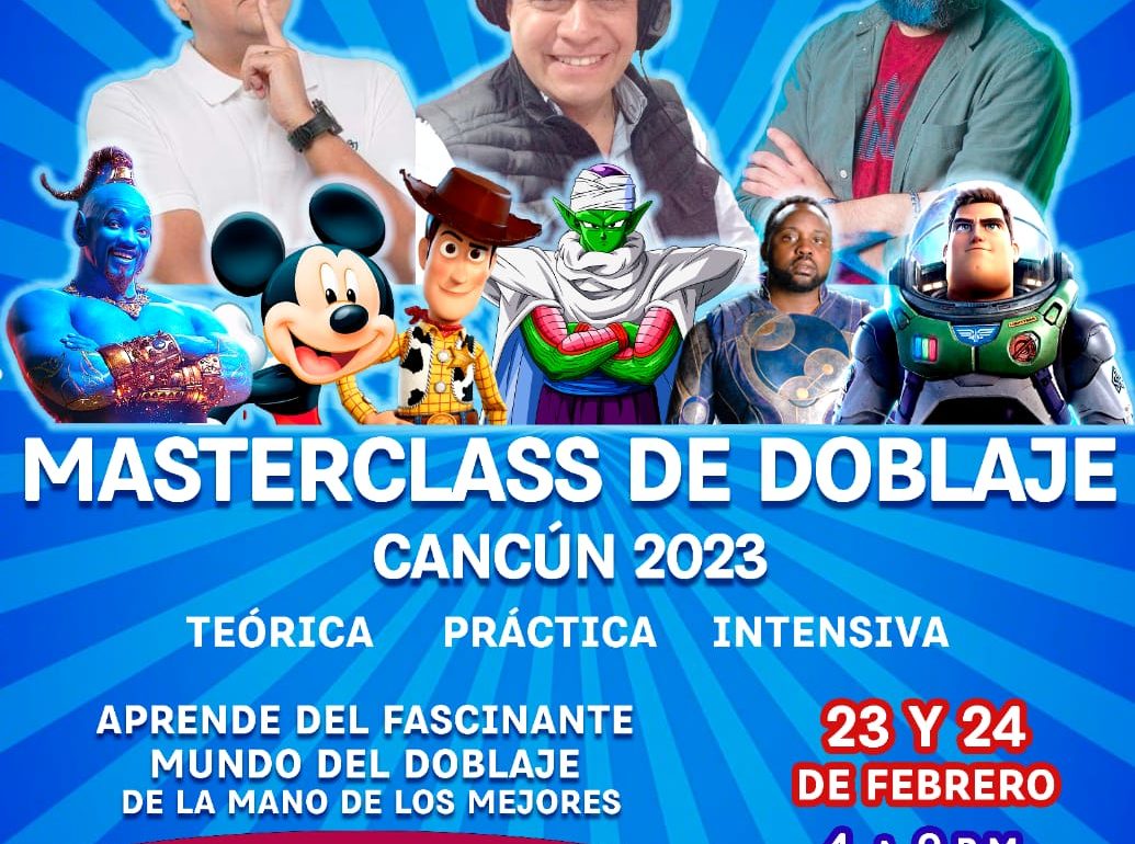 Masterclass de doblaje